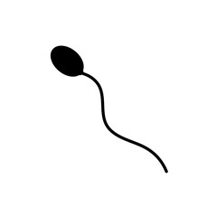 Abstract sperm icon
