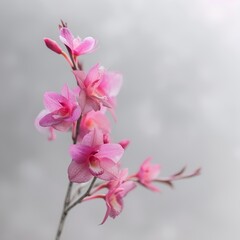 realistic dendrobioum orchidea 