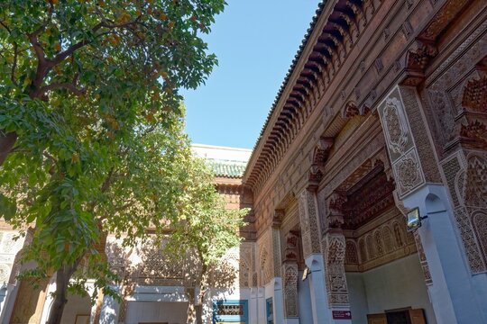 The Bahia palace, Marrakech, Morocco.