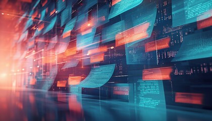Document Management Audit Trails, the transparency of document management systems with an image showing detailed audit trails of document activities, including views, AI 