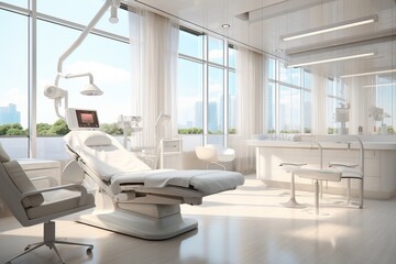 Inviting dental office with warm, modern atmosphere for a comfortable patient experience