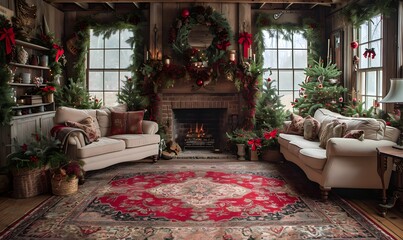 Create festive backdrops capturing the joy and spirit of the holiday season