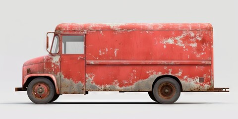 Food truck concept - blank and ready template