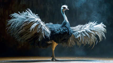 Ostrich Ballet on Stage