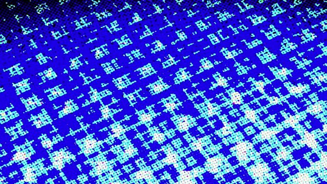 Trendy Background With Halftone Dot Pattern