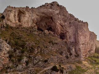 Utrillas, barranco de buitres. Utrillas, vulture ravine.
