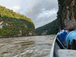 river in the mountains