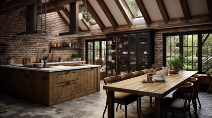 Eco-Friendly Scandinavian Kitchen: Minimalist Design with Sustainable Touches