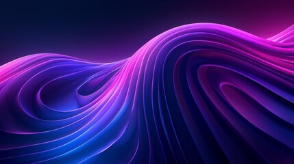 Colorful abstract flowing wave lines background for keynote or presentation design