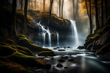 waterfall in the forest