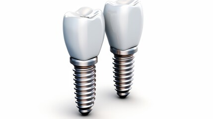 Step by step visual guide to receiving tooth implant with space for text clarifications and benefits