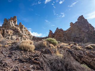 Landscape of Teide National Park