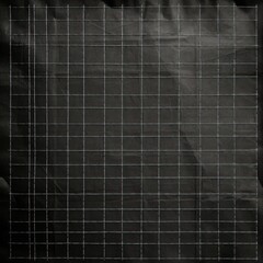 Charcoal chart paper background in a square grid pattern