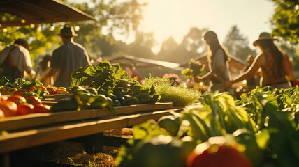Farmers� markets and organic farming for sustainable agriculture and local food production