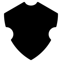 Shield icon. Protect shield vector