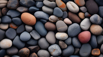 Fototapeta na wymiar small stones, stone background, small stone textures
