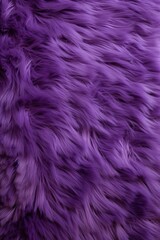 Purple plush carpet close-up photo, flat lay