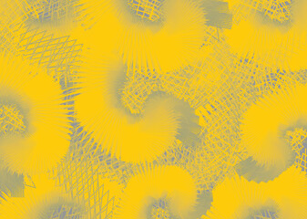Gray-yellow textued background for textiles or fabrics. Bright detailed lush backdrop for fashion trends, business concepts, covers, scrapbooking, interior solutions, tiles, wallpapers, posters, etc.