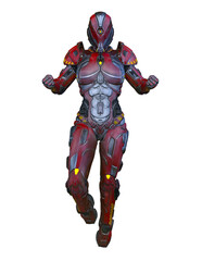 サイバーマン　3DCGレンダリング