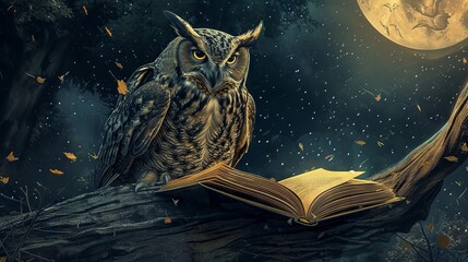 İllustrated Owl picture