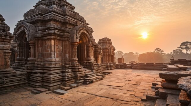 Konark Sun Temple: A Marvel of Ancient Indian Architecture at Sunrise