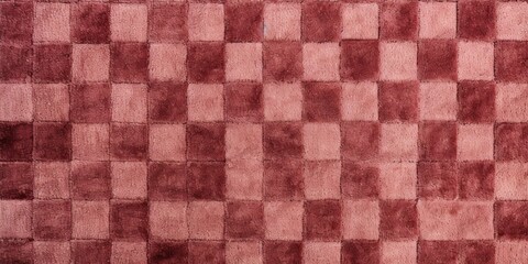 Ruby paterned carpet texture from above 