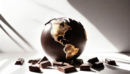 chocolate, globe