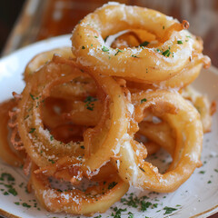 Fototapeta premium Onion Rings photograph