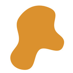 Hand Drawn Flat Abstract Shapes Vector 