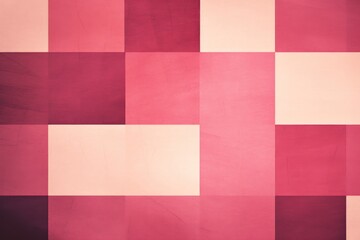 Pink simple abstract patterns on the wall
