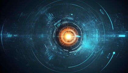 Futuristic technology background