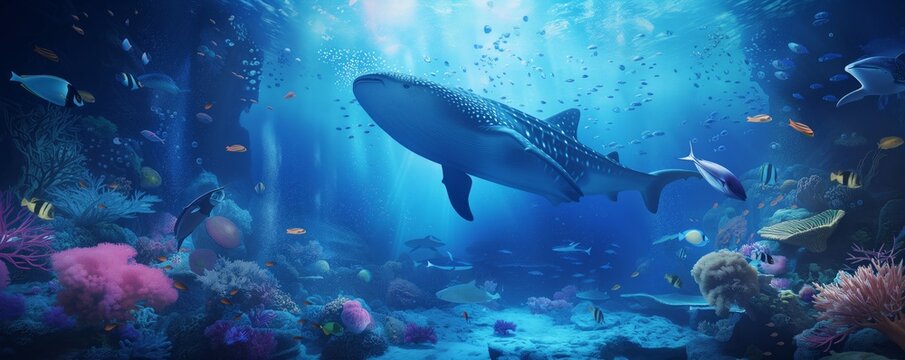 Enchanting Underwater Realm Cinematic Glimpse into the Mythical City of Atlantis