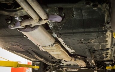 Car exhaust system 