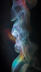 Obraz premium colorful smoky