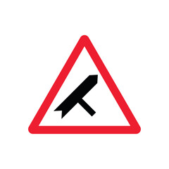 Right Intersection Diagonal Merge Sign vector