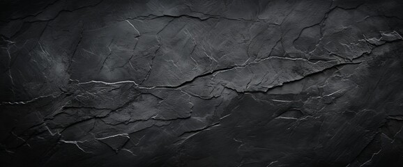 Textured dark charcoal grey background for food photography or simila - obrazy, fototapety, plakaty