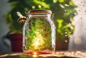 The honeypot Bee fly