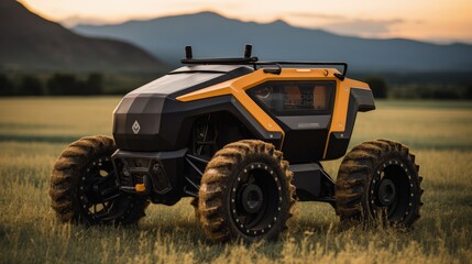 Ai controlled electric tractors