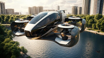 Ai piloted flying taxis