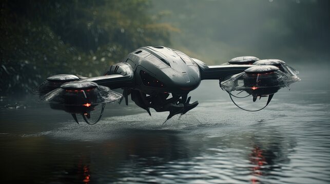 Amphibious drones explore technology