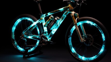 Bioluminescent bike