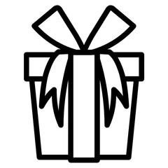 Gift line icon