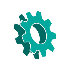 Awesome Gear Logo Design vector