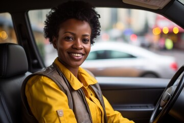 Breaking Stereotypes: A Day in the Life of a Female Taxi Driver in a Bustling Metropolis