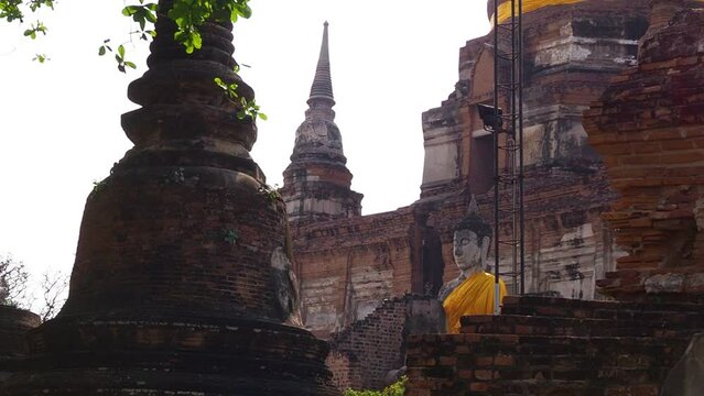 Ancient Ayutthaya Temples and Statues