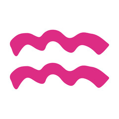 set of valentine day element doodles. Vector cute objects and elements for Valentine's Day cards: heart, sweets, coffee, cake, key, candy, letter, diamond, rose, lollipop, ice cream cart, pink, waterc