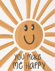 You make me happy
