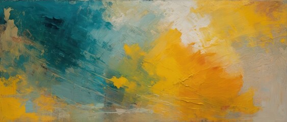 colorful abstract painting blurry background