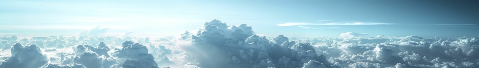 Light Blue tones. poster banner landing page background design. Liht Blue cloudscape. with light blue 