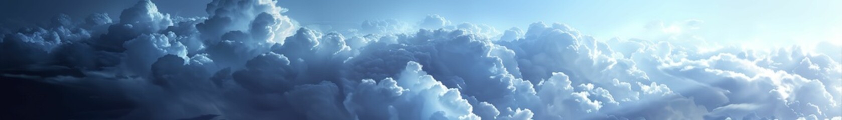 Light Blue tones. poster banner landing page background design. Liht Blue cloudscape. with light blue